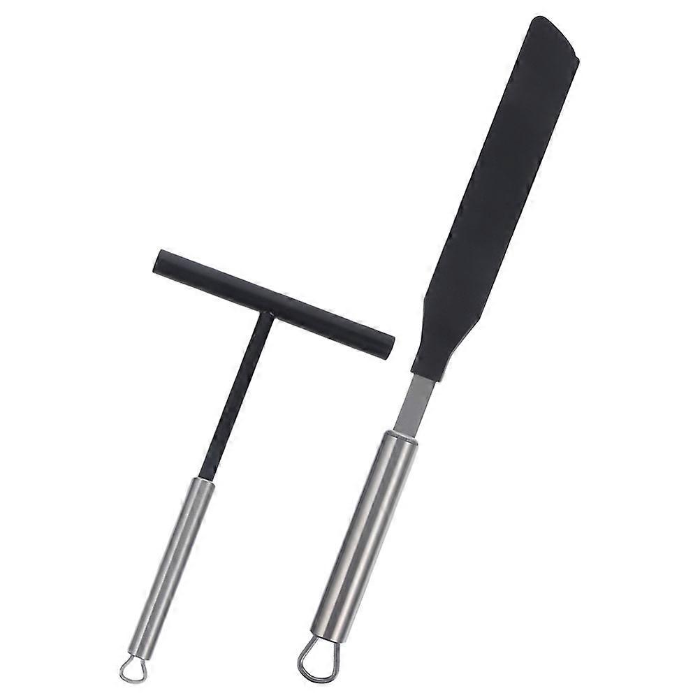 Crepe Spreader Kit Tamale Spreader Tool For Food Stores Home Cooks 7.9×4.8×1.6in Rectangular Shape 4Set