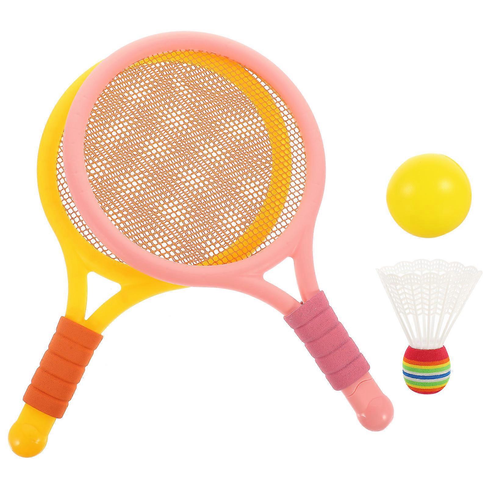 Portable Sports Racket Badminton Racket Set For Kids Outdoor Playing Lightweight Assorted Sets