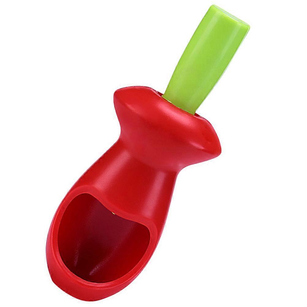 Portable Cherry Core Remover Convenient Kitchen Tool 5.1X2X2In Red Fruit Preparation 1Pcs