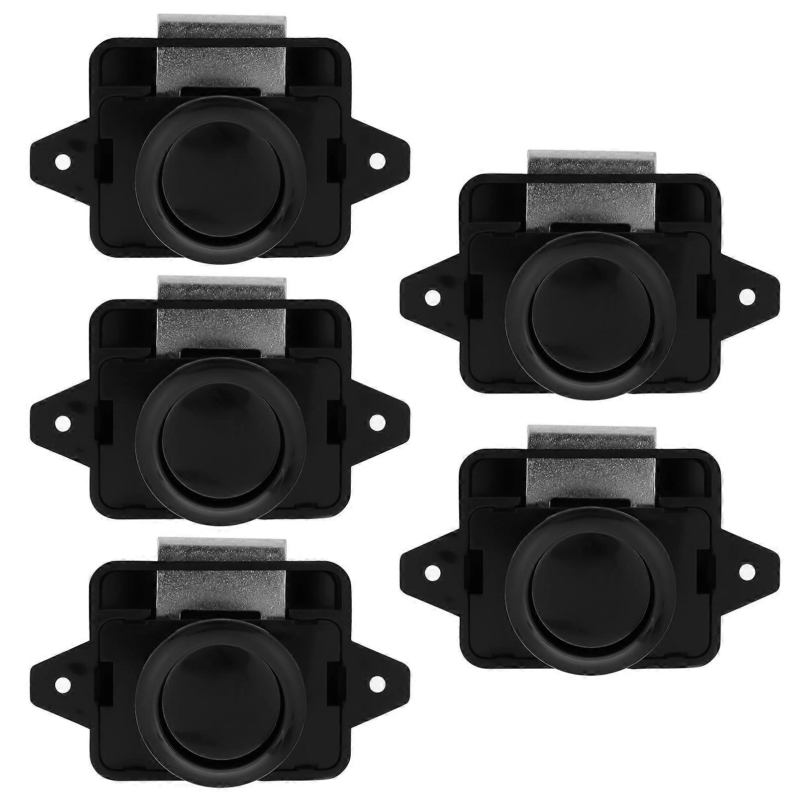 Push Button Latches Cabinet Door Catch Lock for Motorhome Caravan 25Pcs