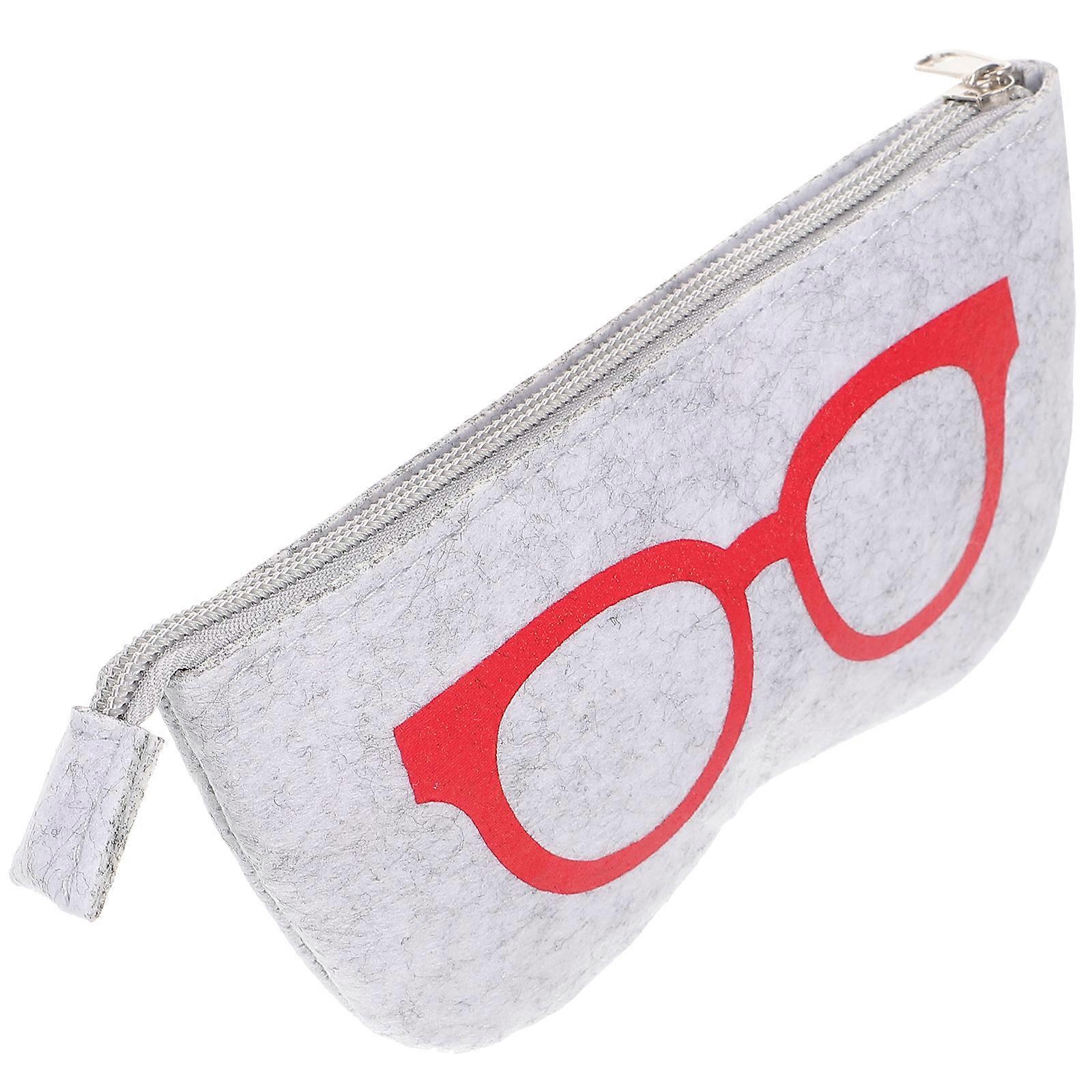 Creative Glasses Bag Eyeglasses Storage Bag Portable Soft Durable 1Set