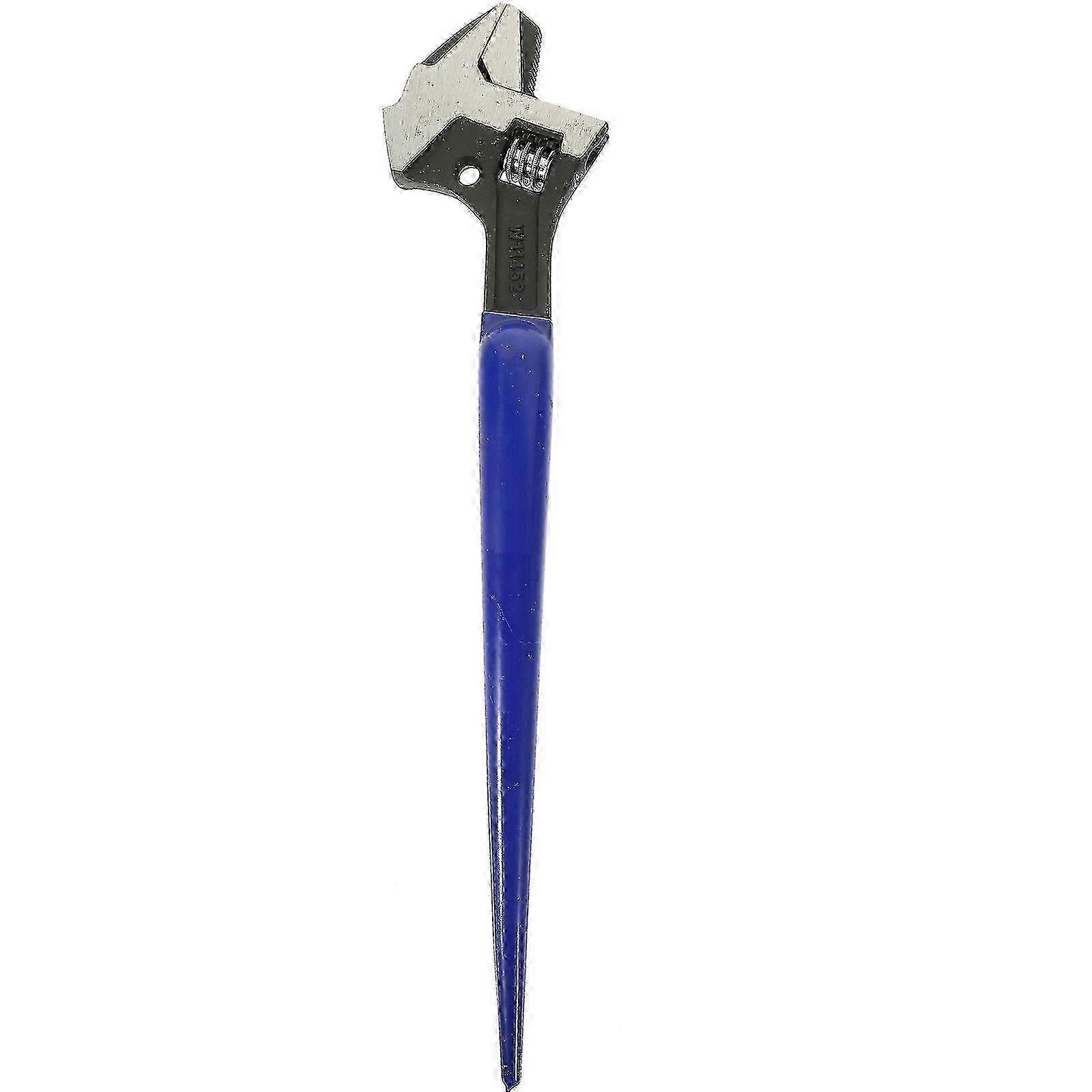 Heavy Duty 12" Adjustable Spud Wrench with Hammer Head & Reversible Jaw 2025