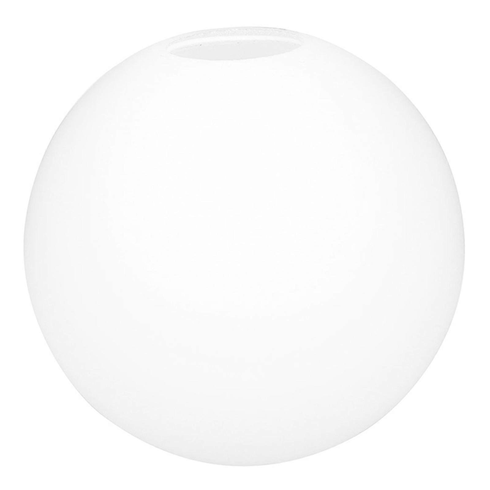 Home Lighting Accessory White Ball Shaped Glass Lampshade Practical Light Diffusion 1Pack