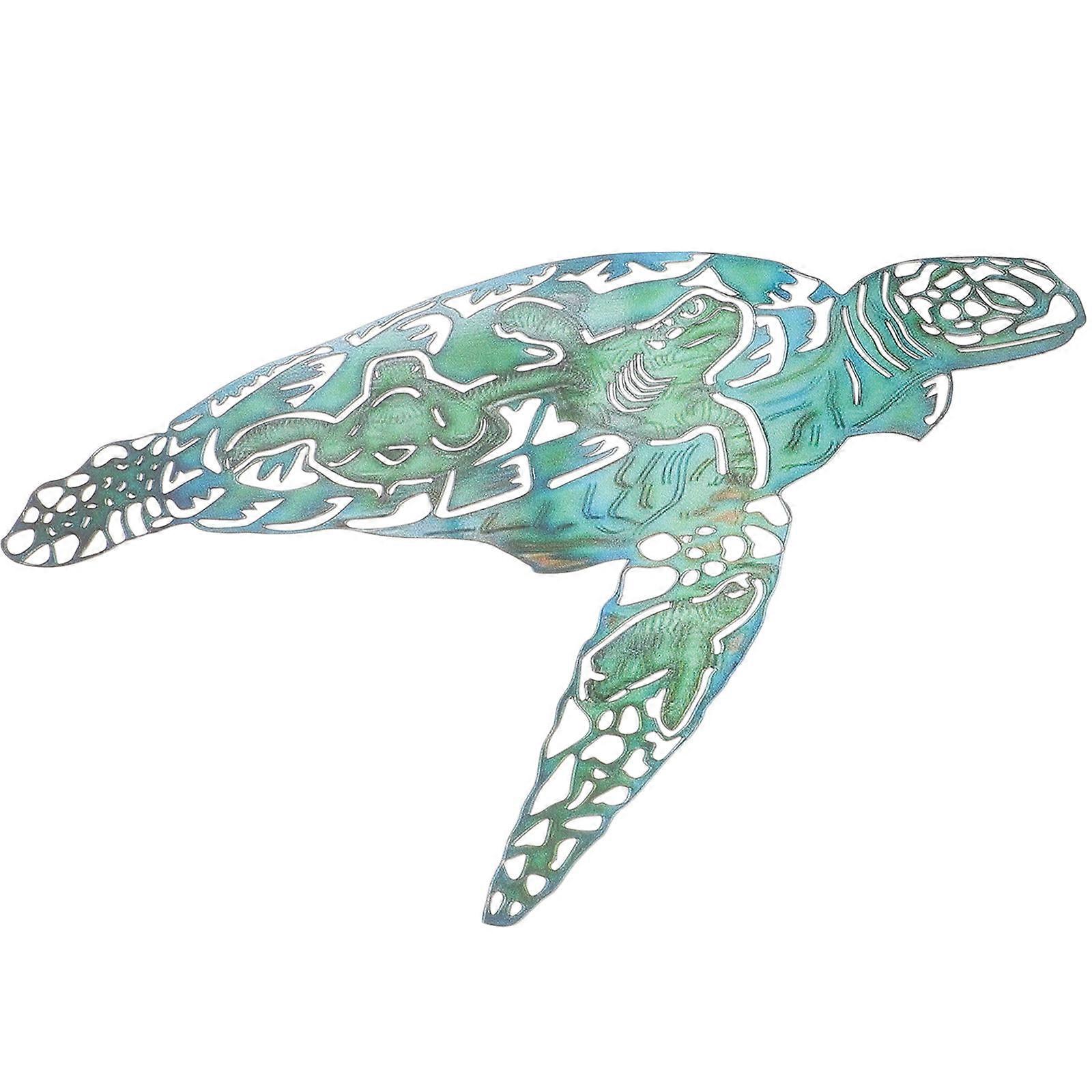 Garden Wall Decorations Wall Mounted Tortoise Statue Tortoise Shape Multi 29x17cm Bathroom Wall Decorations 1Pack