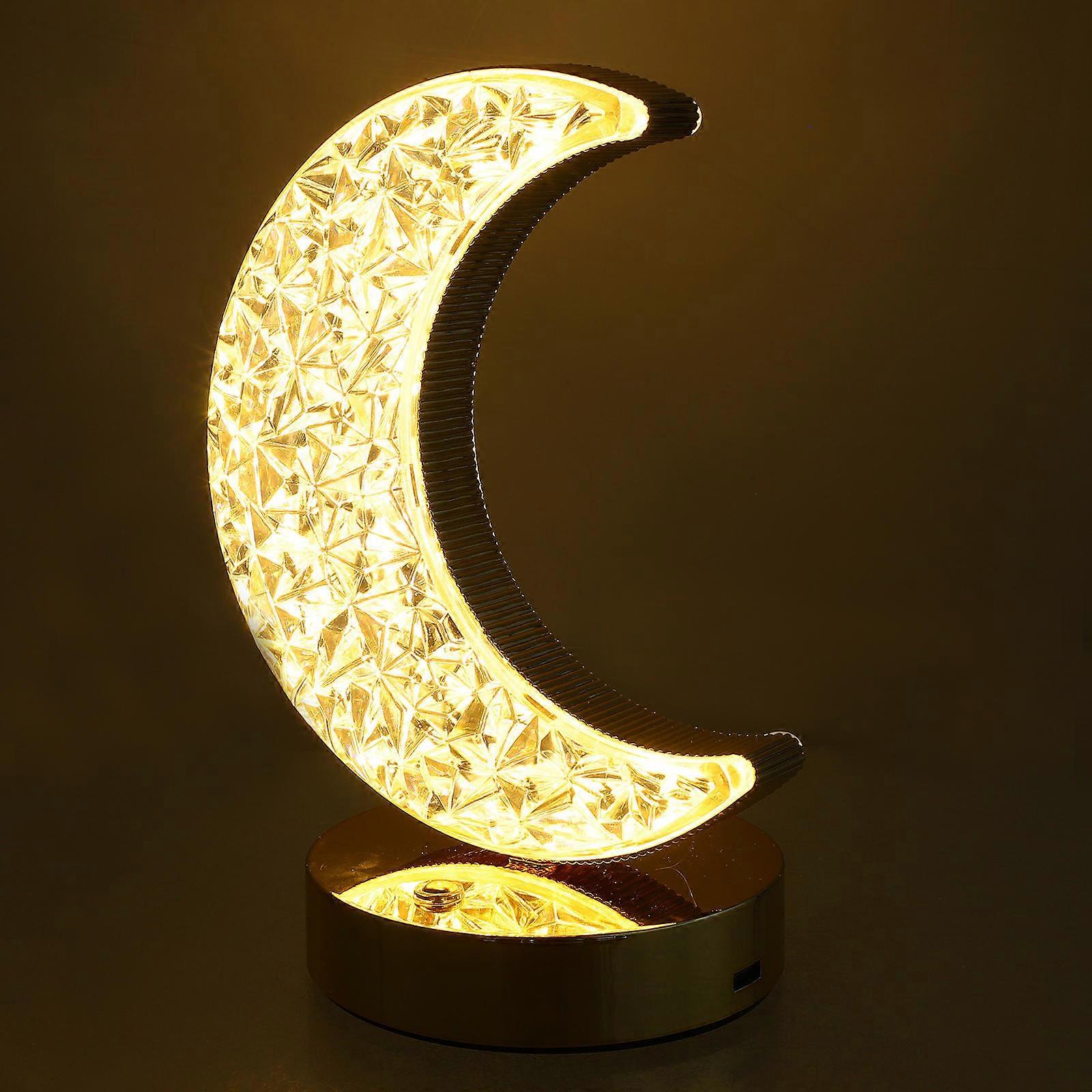 Moon Night Lamp Decorative Bedside Lamp for USB Charging Light
