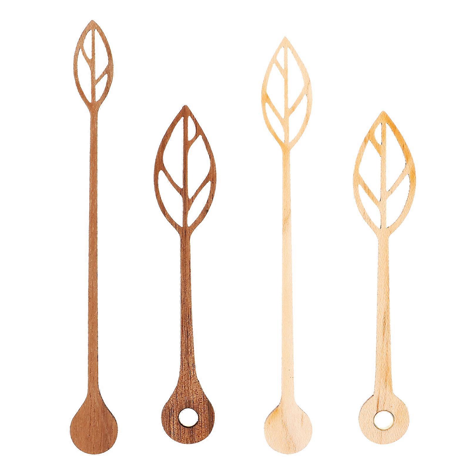Wooden Wear-Resistant Clock Hands Elegant Clock Parts for 10Sets