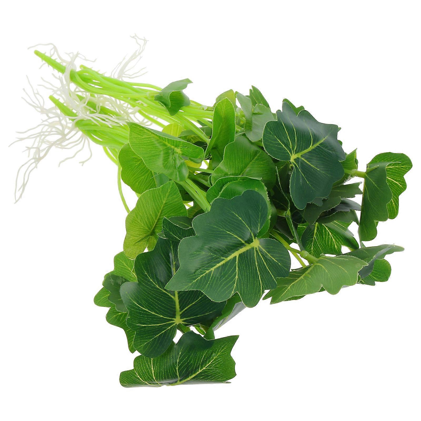 Aquarium Plants Decorative Aquarium Plant for Fish Tank Accessory 15Pcs