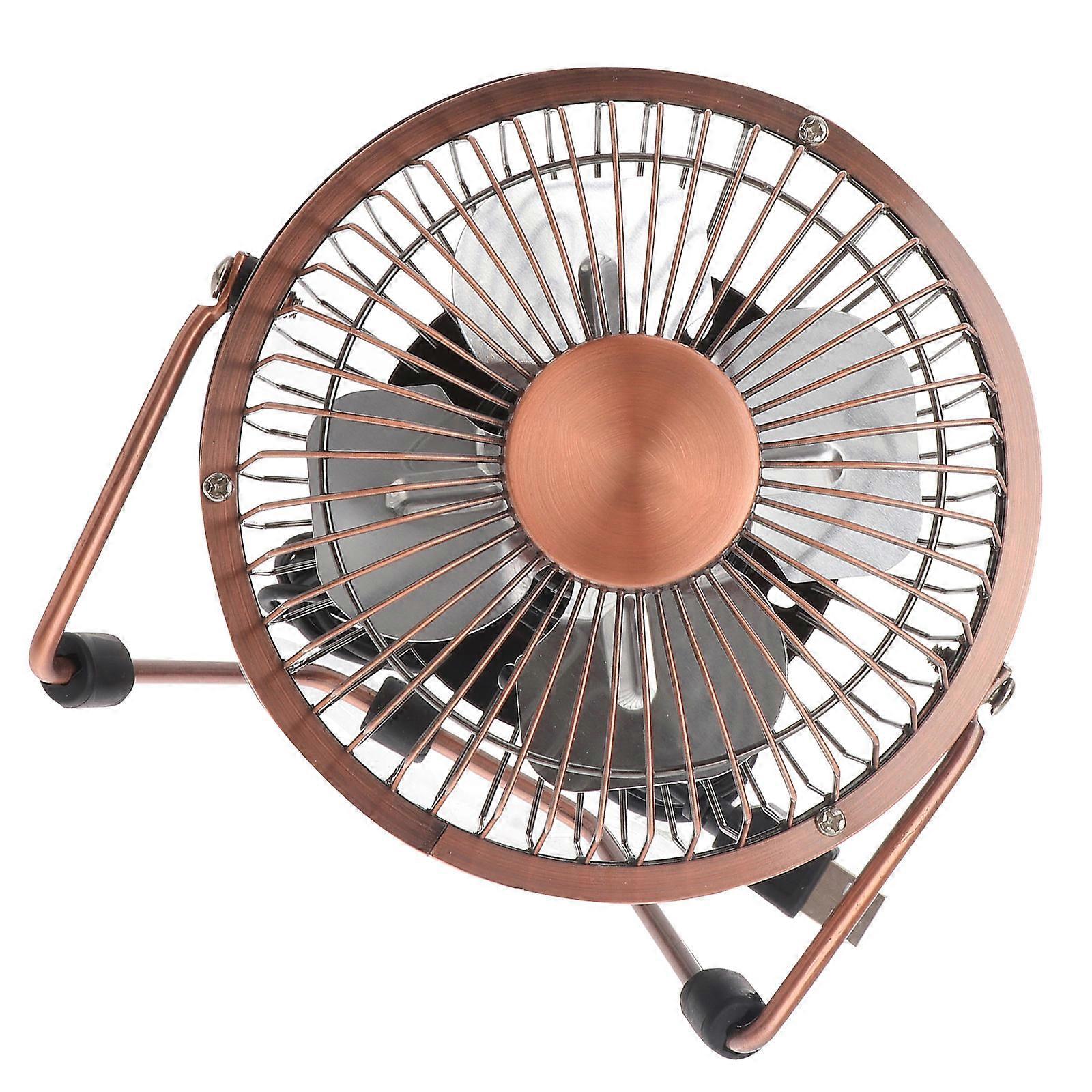 Fan Mini Table Fan for Cooling Use 2Pcs USB Powered Desktop Portable