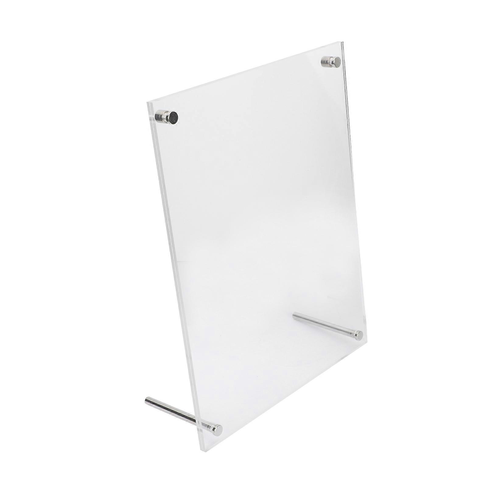 Business License Frame for Office Use 3Pcs Acrylic Photo Frame Transparent