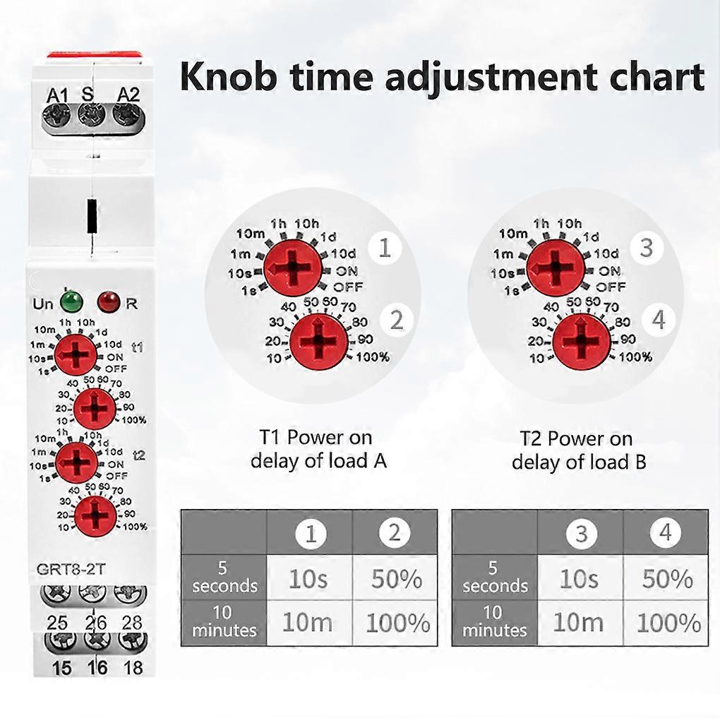 Timer Relay Time Relays Electronic Repeat Monitoring Voltage Device