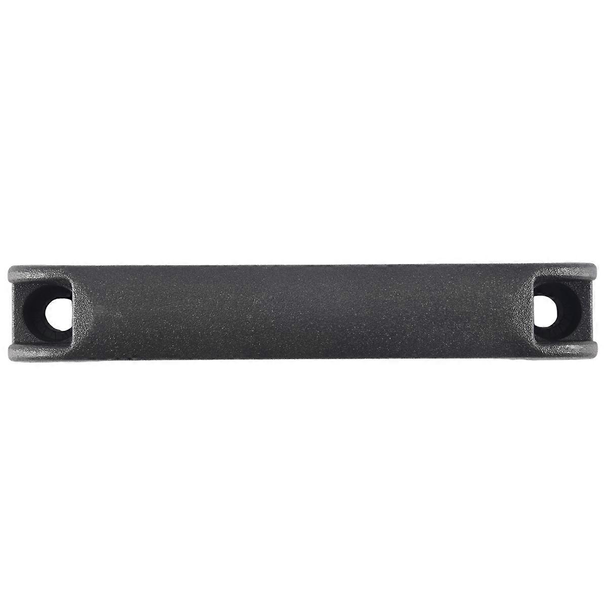 Door Cabinet Black Plastic Rectangular Pull Handle 5.2"
