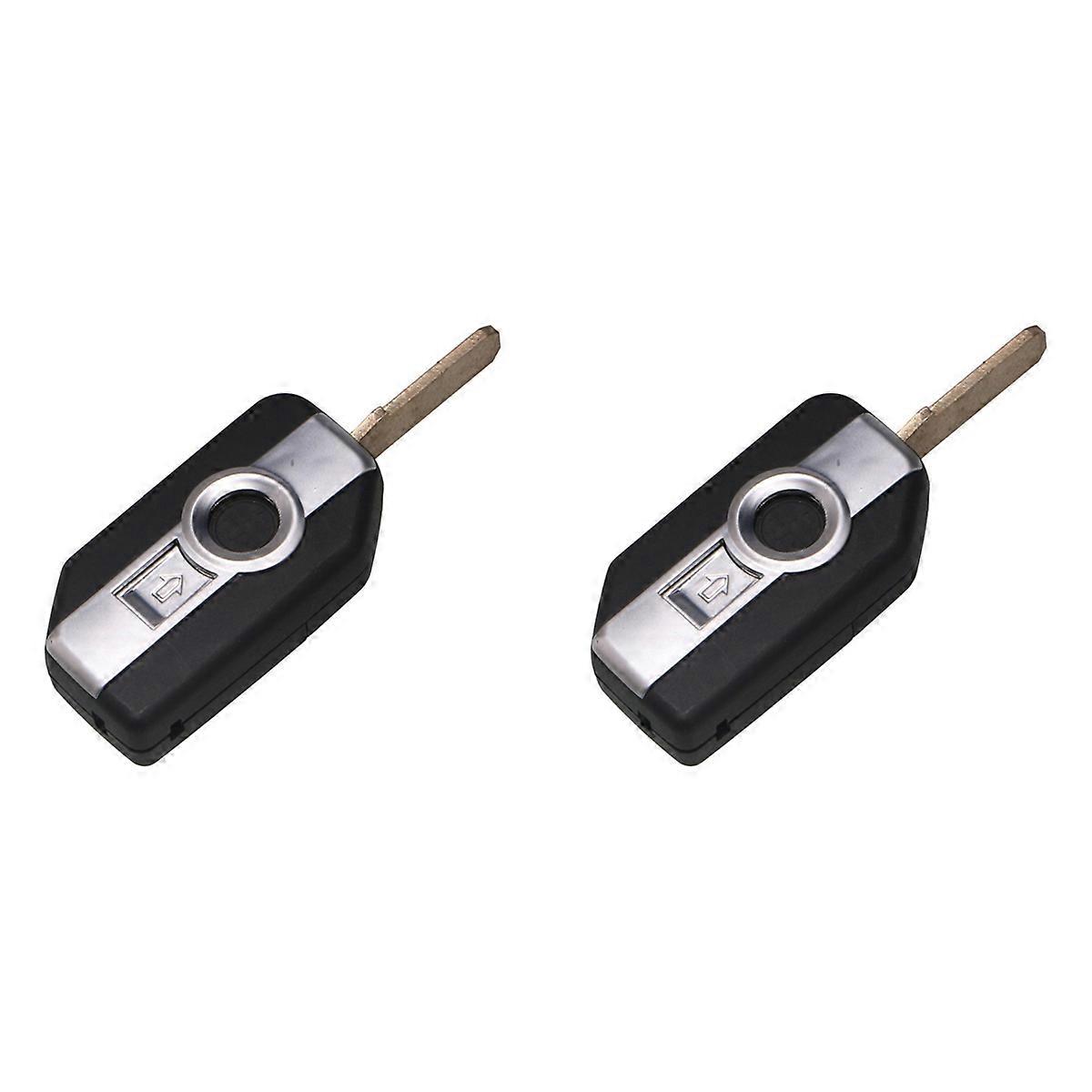 2X XSBM90GL XM38 Motorcycle Smart Flip Remote Key Shell for Withnot 8A Chip
