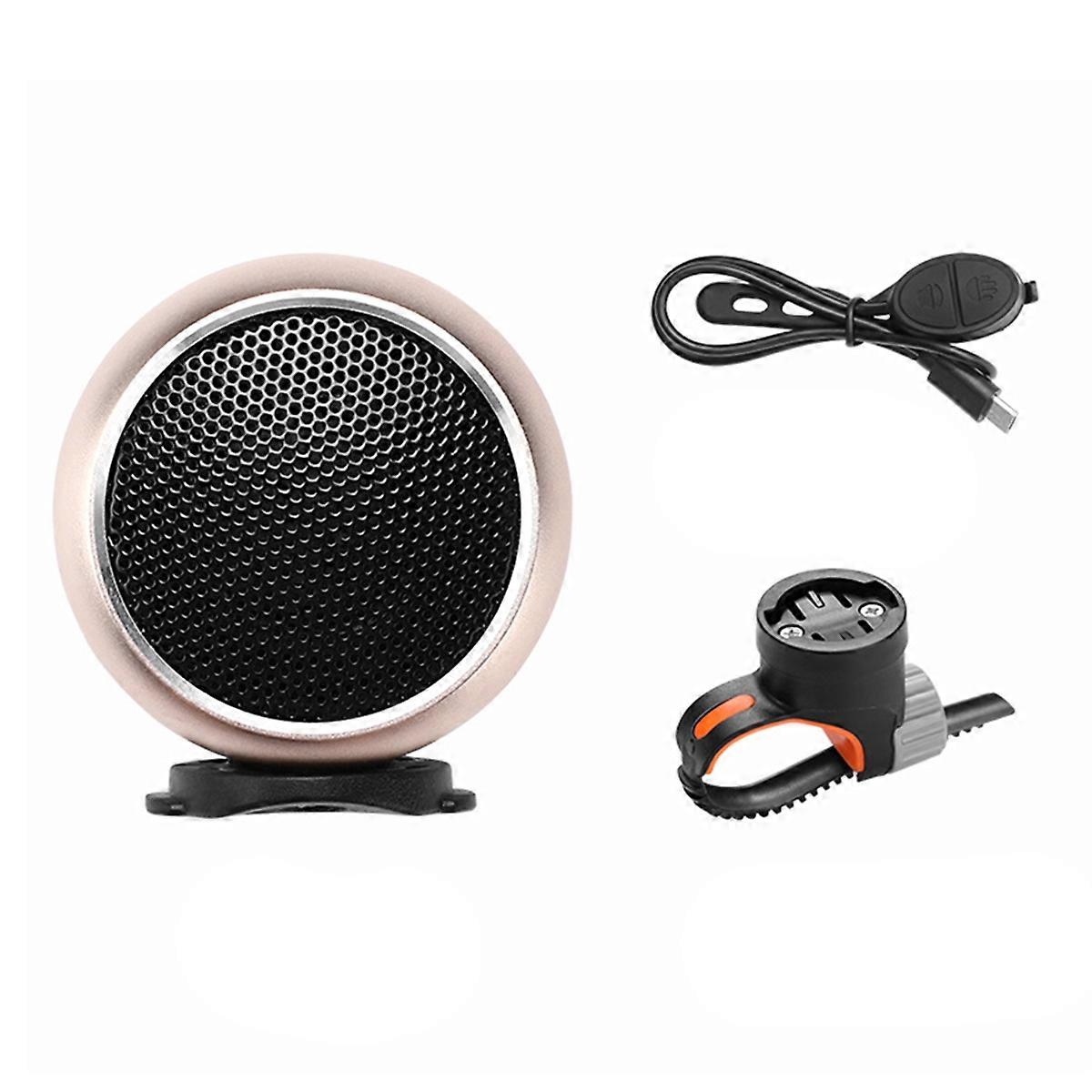 Portable Motorcycle Speaker Small Traveling Wireless Speaker Gold