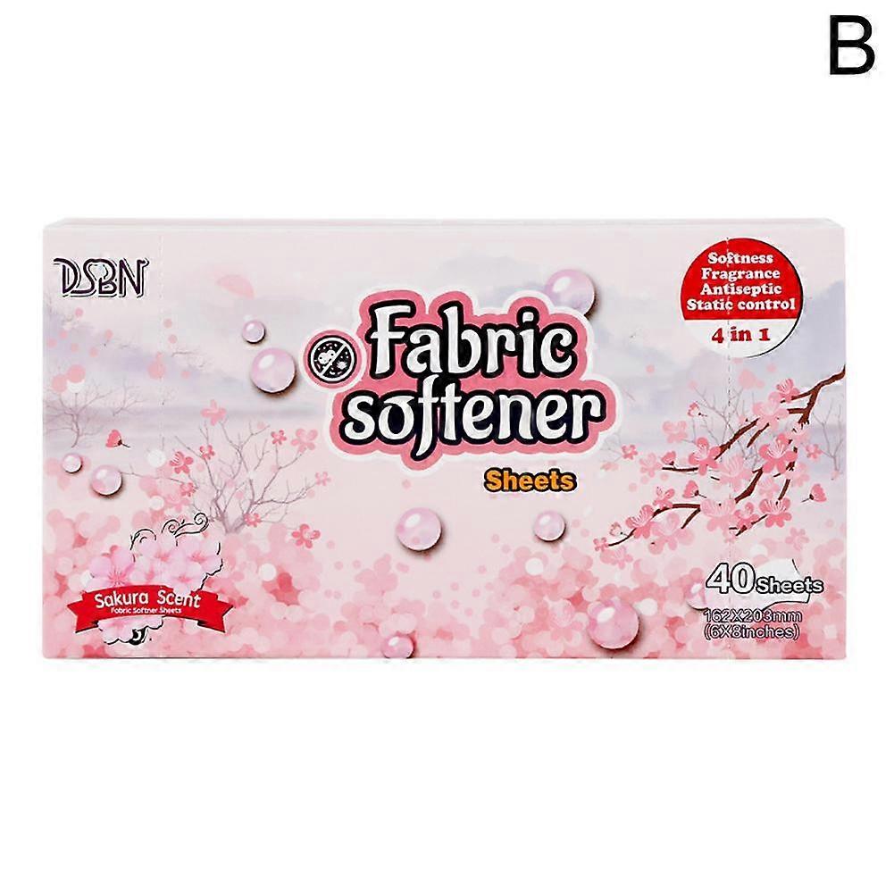 Paper Laundry Softening Sheets Box of 30 Eco-Friendly Plant-Based Fabric Conditioner for Wrinkle Reduction and Long-Lasting Freshness