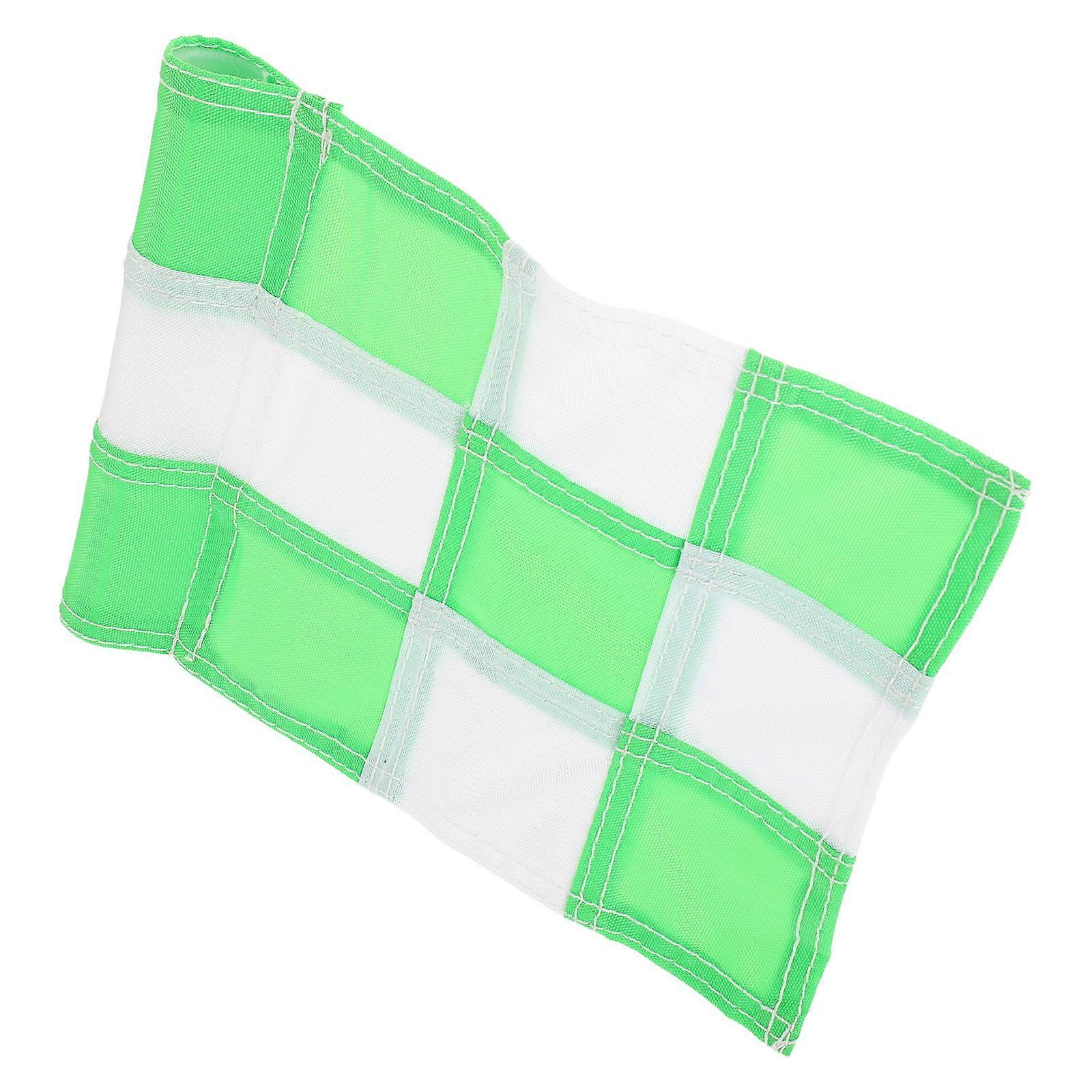 3Pcs Mini Checkered Golf Flags For Enhancing Backyard Golf Practice Setup Indoor Outdoor Use Durable Design