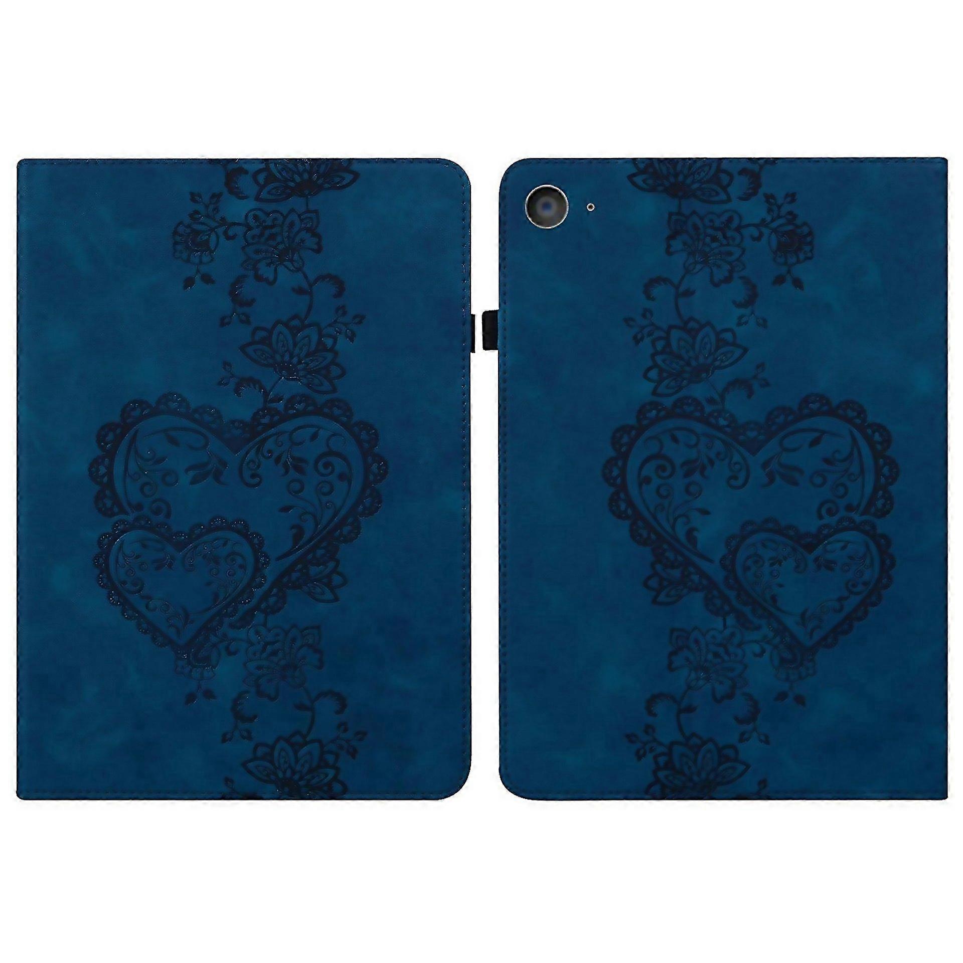 For Love Hearts Embossed Leather Smart Tablet Suitable For Everyday Use