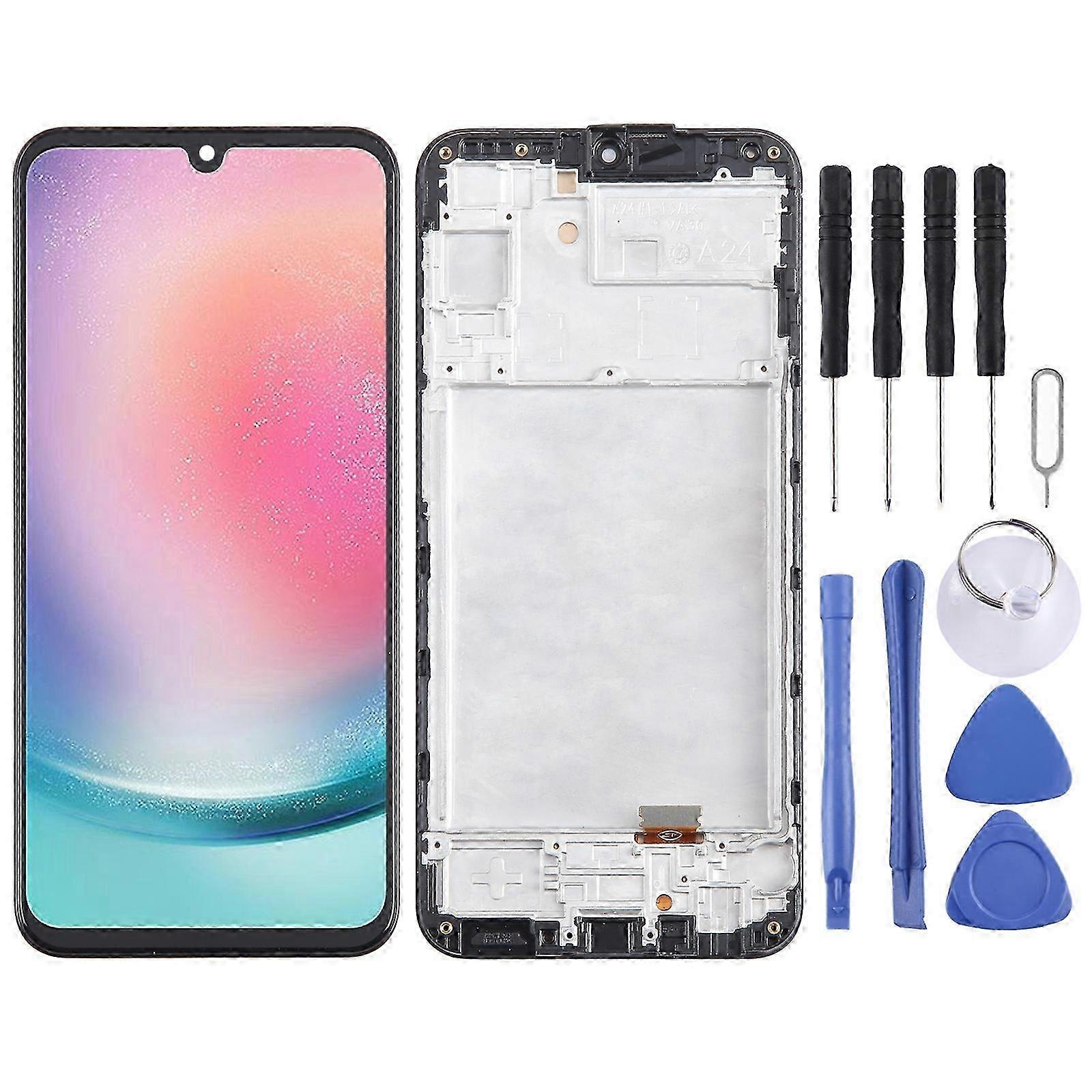 For Samsung Galaxy S20 Sm-g980 Tft Lcd Screen Digitizer Full Assembly With Frame, Not Supporting Fingerprint Identification