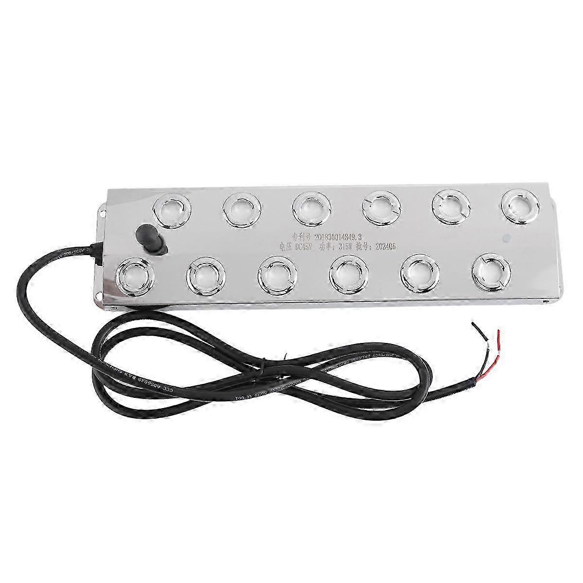 12 Heads Mist Maker Ultrasonic Mist Fogger Air Humidifier Water Fountain Fog Maker Machine Stainless Steel Fogger