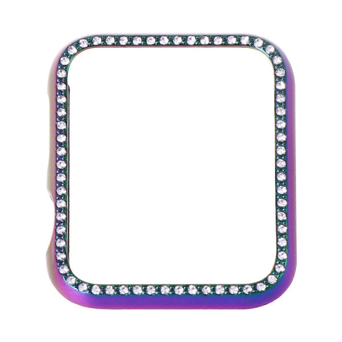 Electroplated Colorful Watch Shell for Watch Protection Compatible with Apple