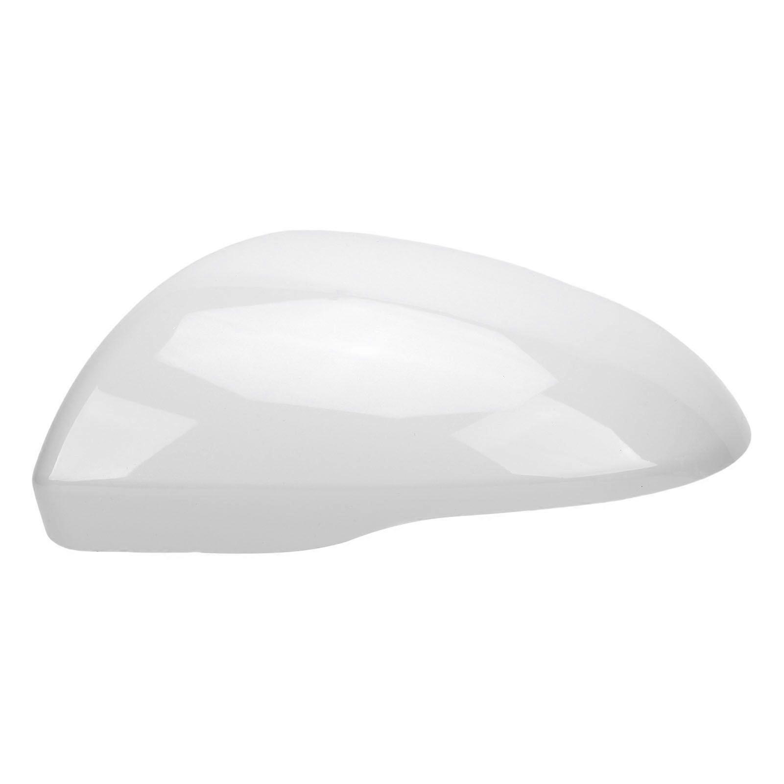 Side Mirror Cap Cover Protective Weather Proof Anti Scratch Exterior Rear View Mirror Housing Replacement for Optima 2016-2020 White Left NO.7551