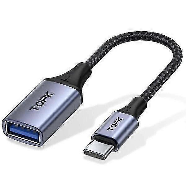 USB A till Typ C-adapter OTG-kabel hane till hona 3.0