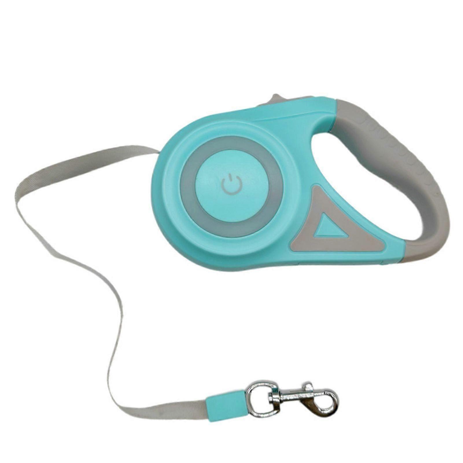 Glow Dog Leash with LED Flashlight - 3M/5M Automatic Retractable Pet Leash for Walking Dogs and Cats