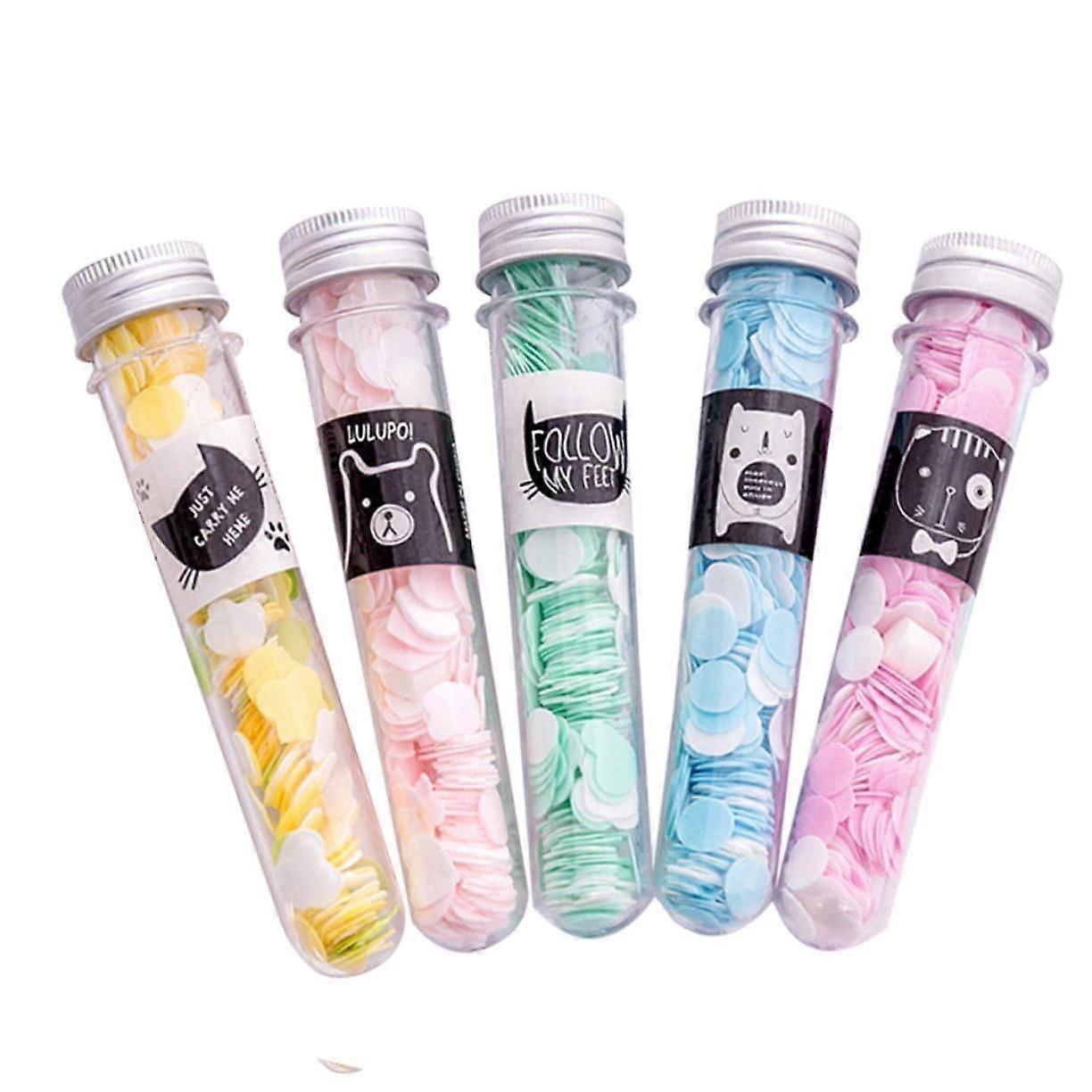 Soap Sheets 12Pcs Portable Mini Disposable Travel Soap Paper for Hand Washing Camping Hiking Fragrant Confetti