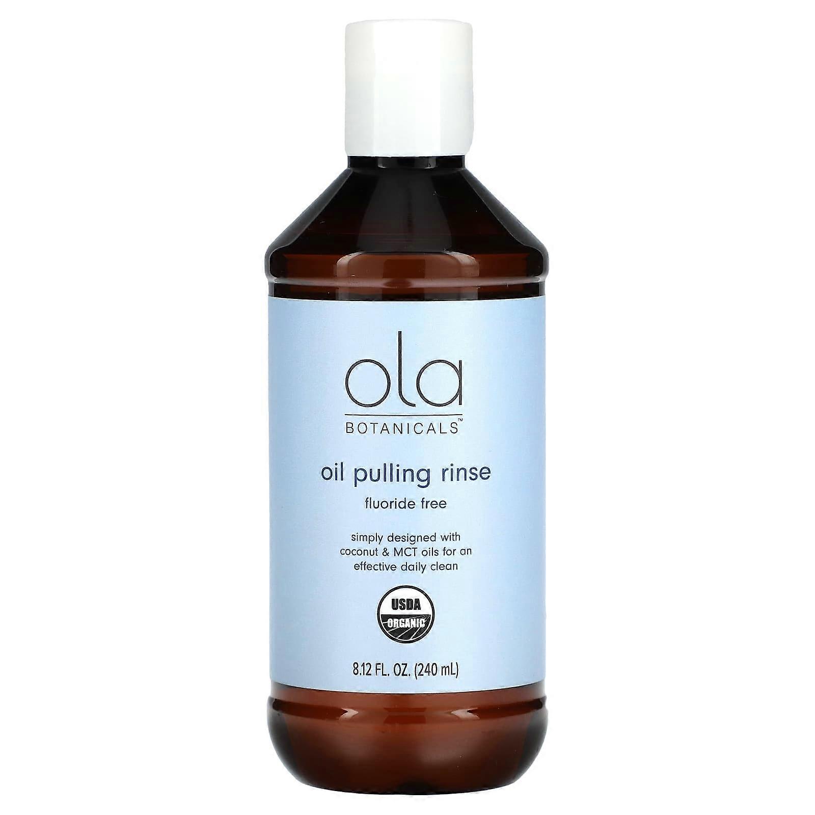 Oil Pulling Rinse, Fluoride Free , 8.12 fl oz (240 ml)