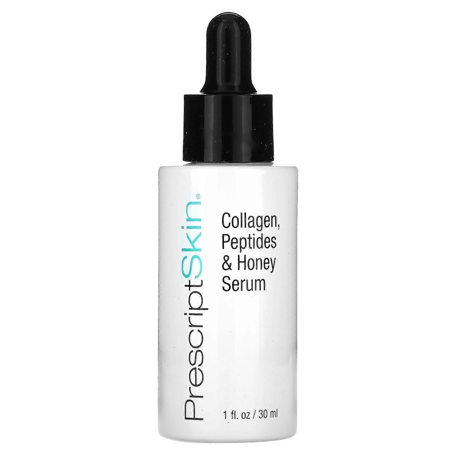 Collagen, Peptides, and Honey Serum, 1 fl oz (30 ml)