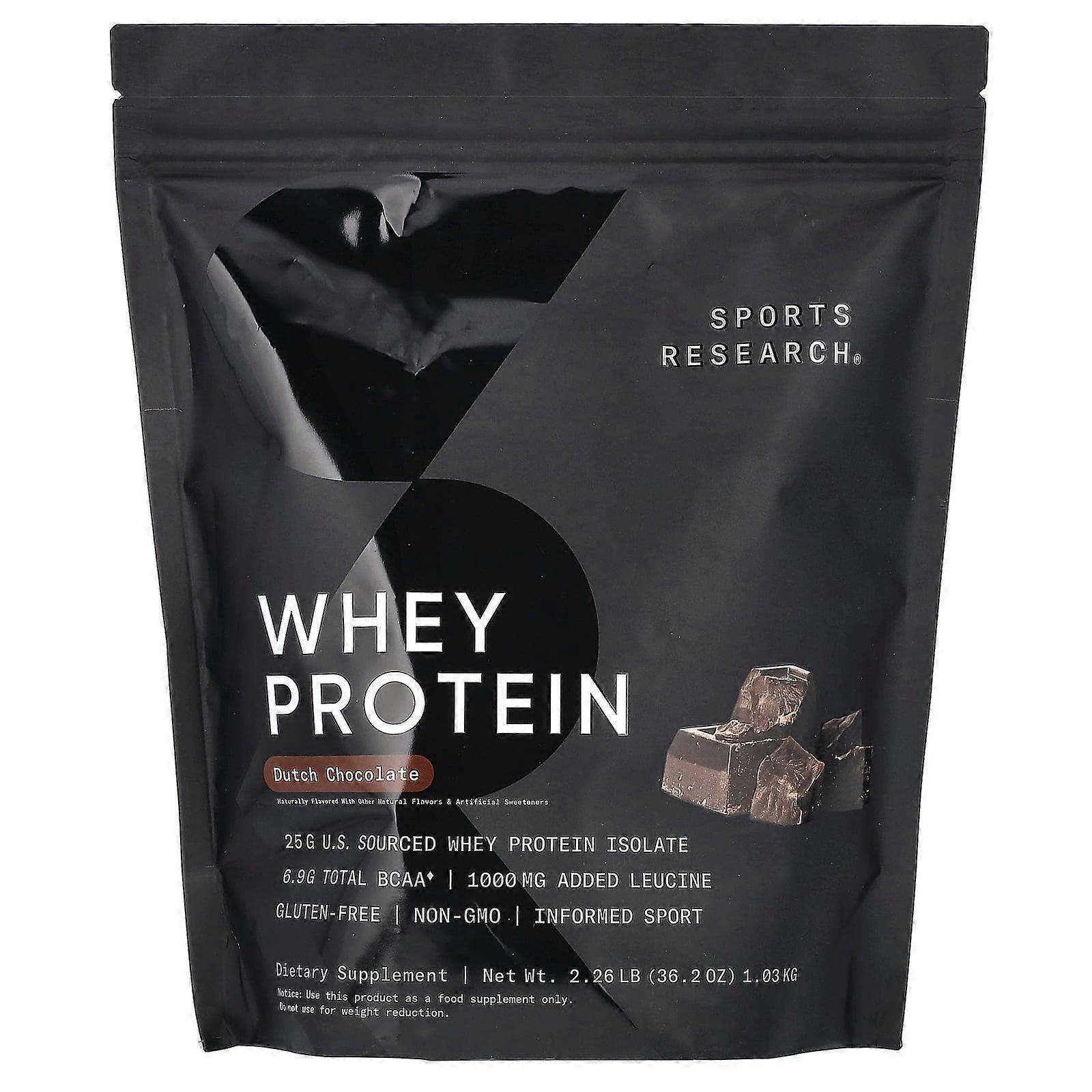 Whey Protein, Dutch Chocolate, 2.26 lb (1.03 kg)