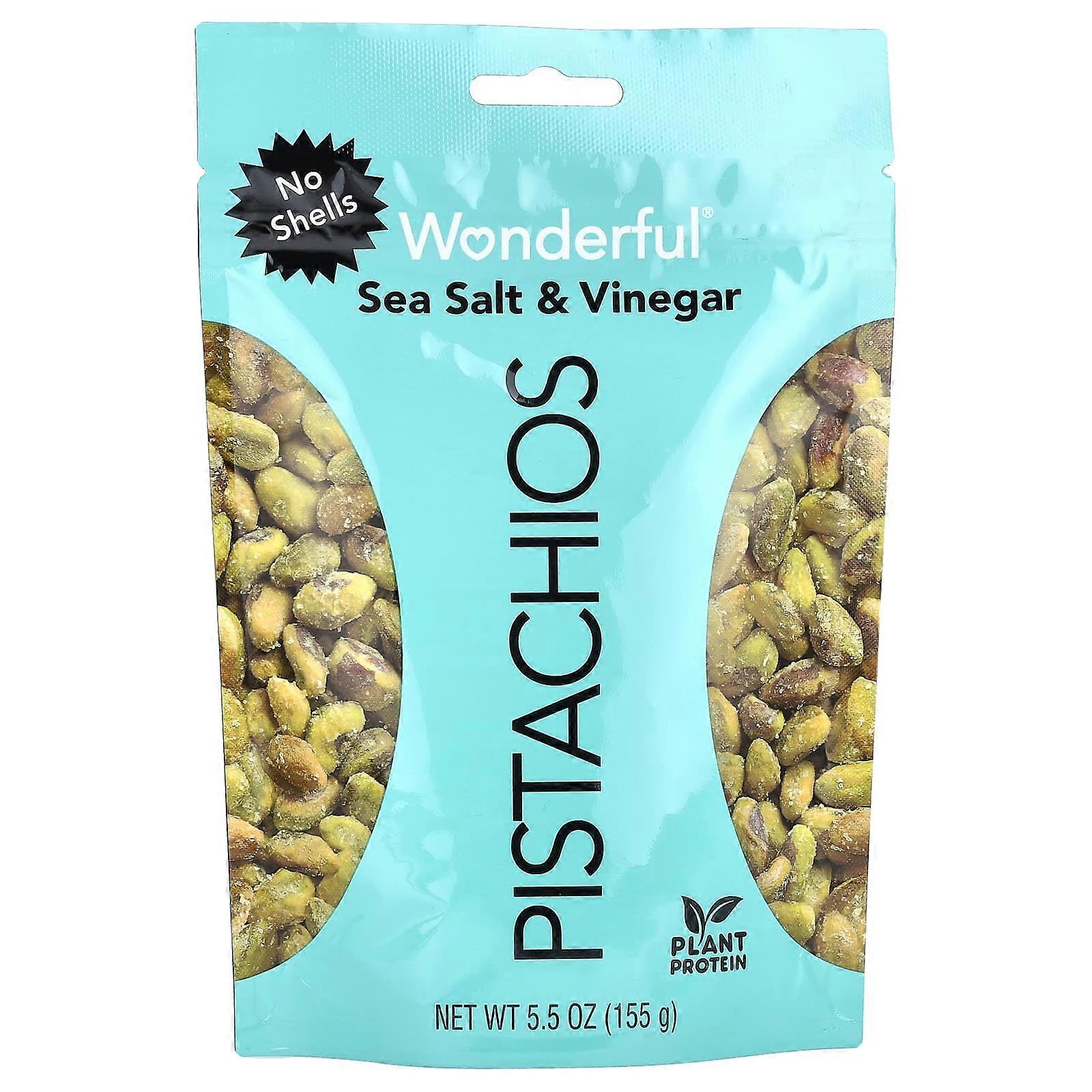 Sea Salt & Vinegar, No Shells, 5.5 oz (155 g)