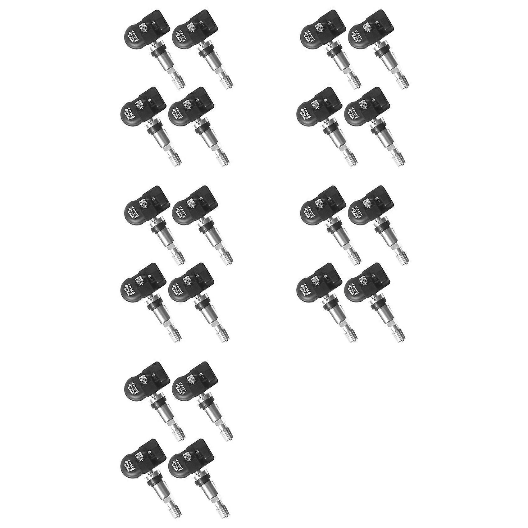 20Pcs Programming MX Sensor TPMS 315MHZ 433MHZ Universal 2 in 1 Repair Tool for-Autel Silver