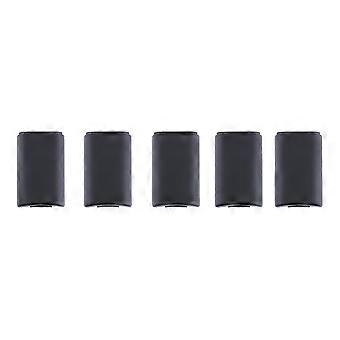 Conjunto de 5 tampas traseiras para bateria do controle do Xbox 360. Tampas de reposição para bateria do gamepad sem fio do Xbox 360 (brancas).