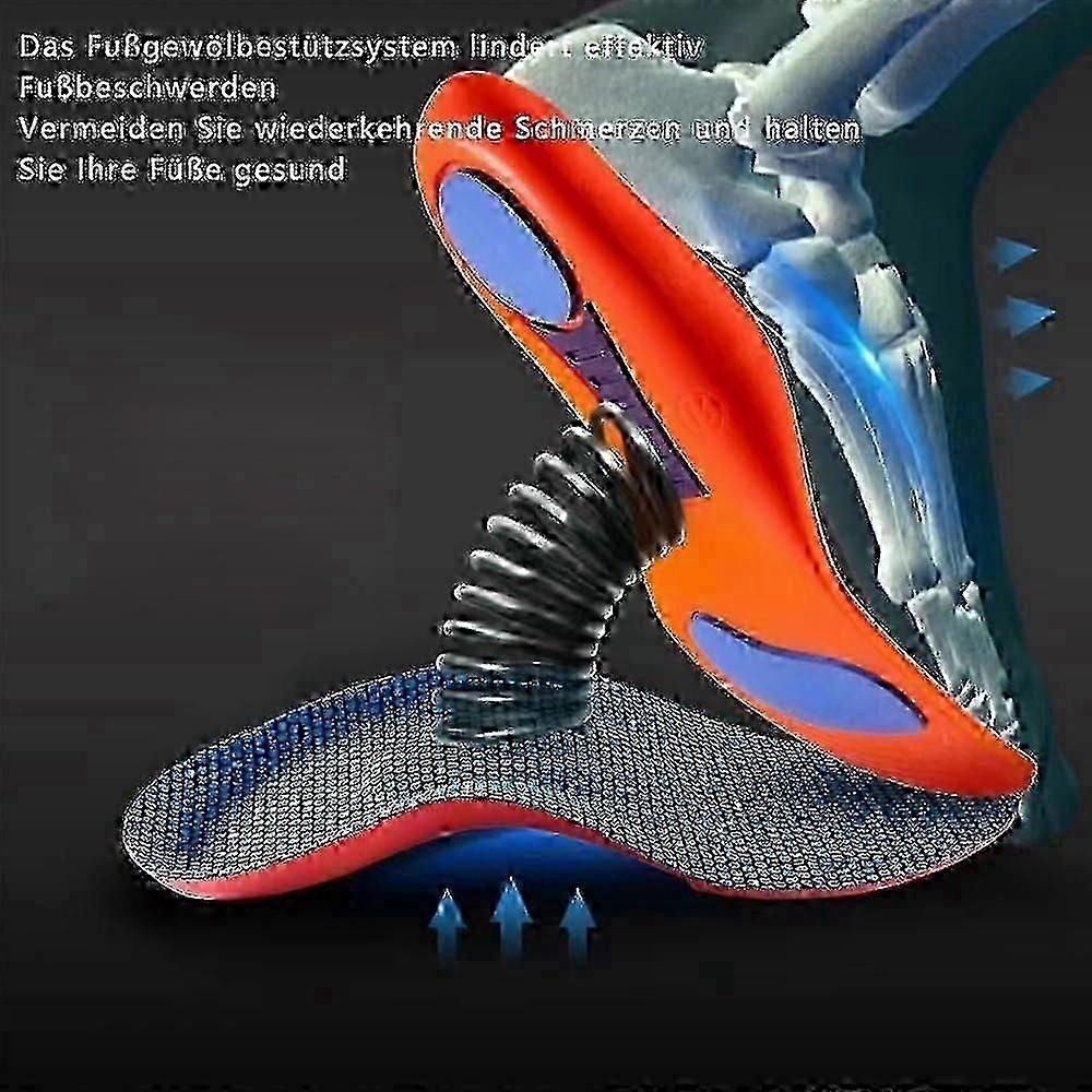 Semelles Orthopédiques Norelie Originales - Soulagement Fasciite Plantaire, Pieds Plats & Douleurs Au Pied