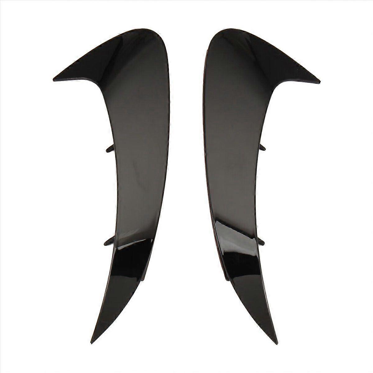 Car Rear Bumper Splitter Spoiler Rear Fog Lamp Spoiler Cover Trim for - A-Class W177 2019+ Paste St