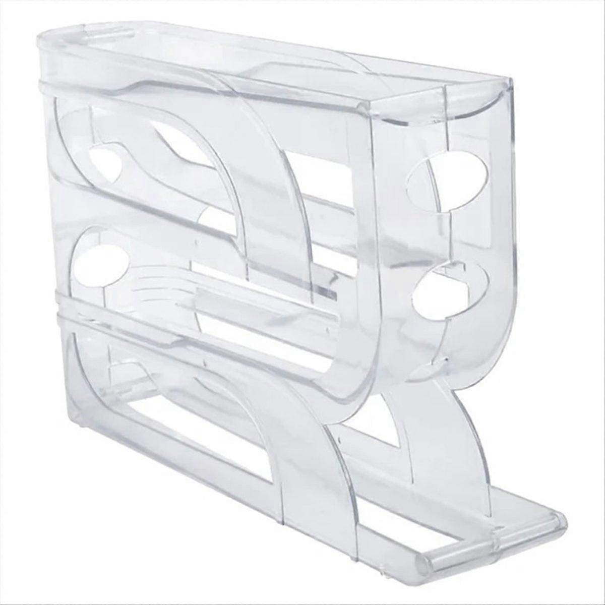 Automatic Scrolling Egg Rack Egg Basket Transparent