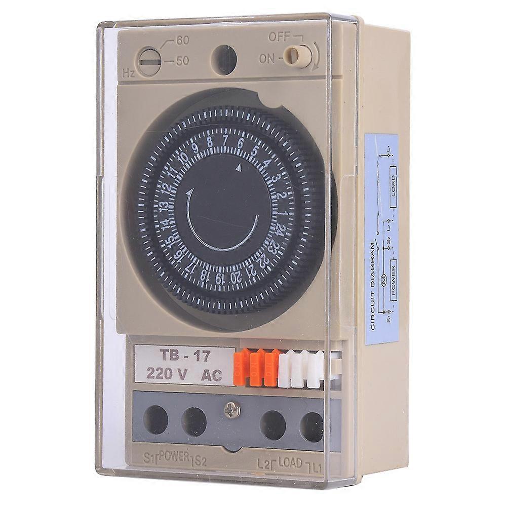 AC220V Mechanical Timer Delay Time Relay Timing Controller Switch TB-17
