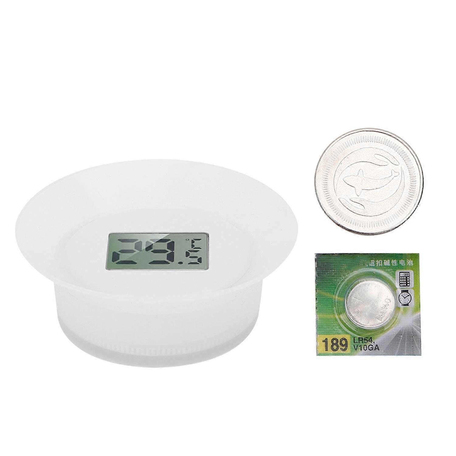 Water Thermometer with LCD Display for Fish Tank Aquarium Wet and Dry Dual Use