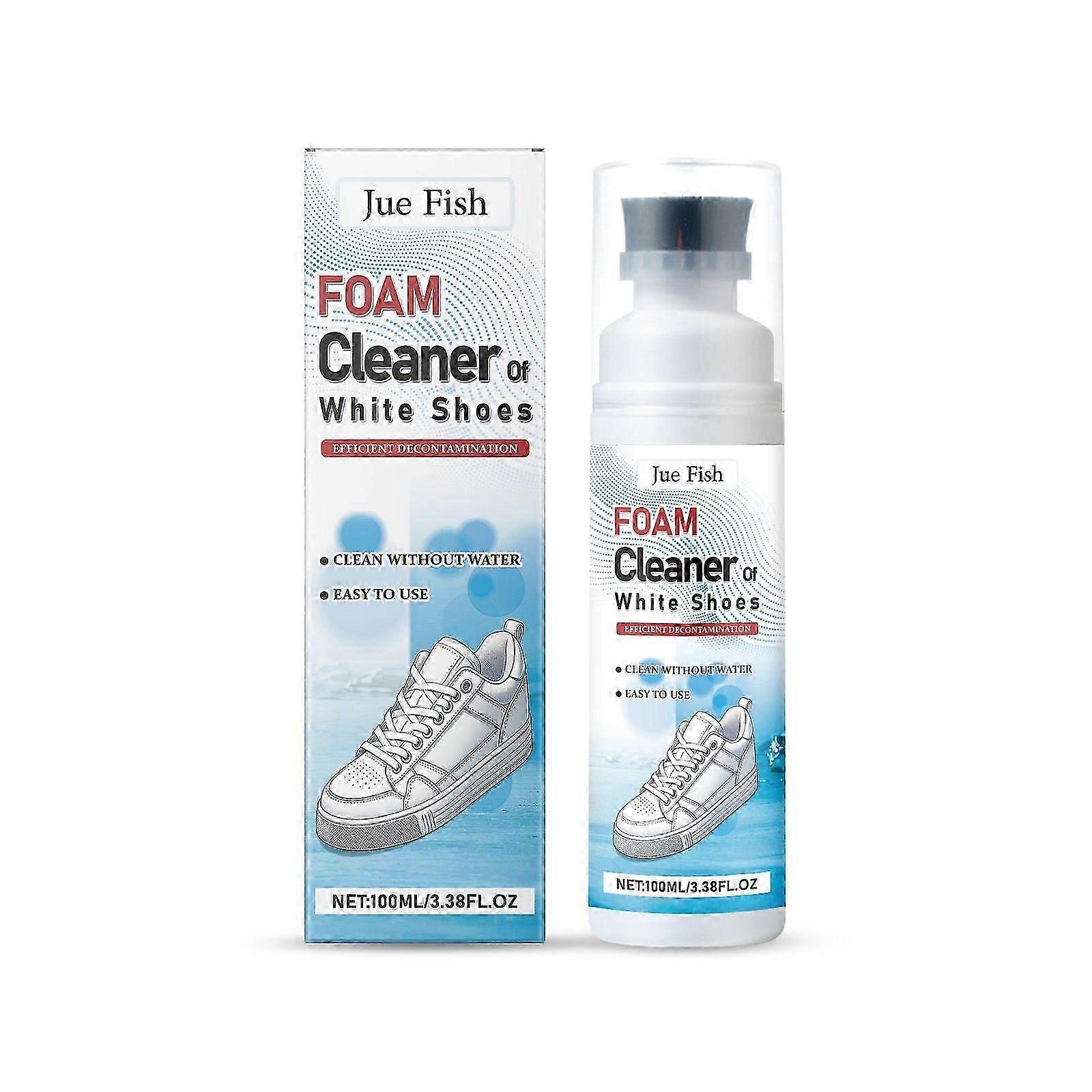 Jue-Fish White Shoes Foamed Cleaner