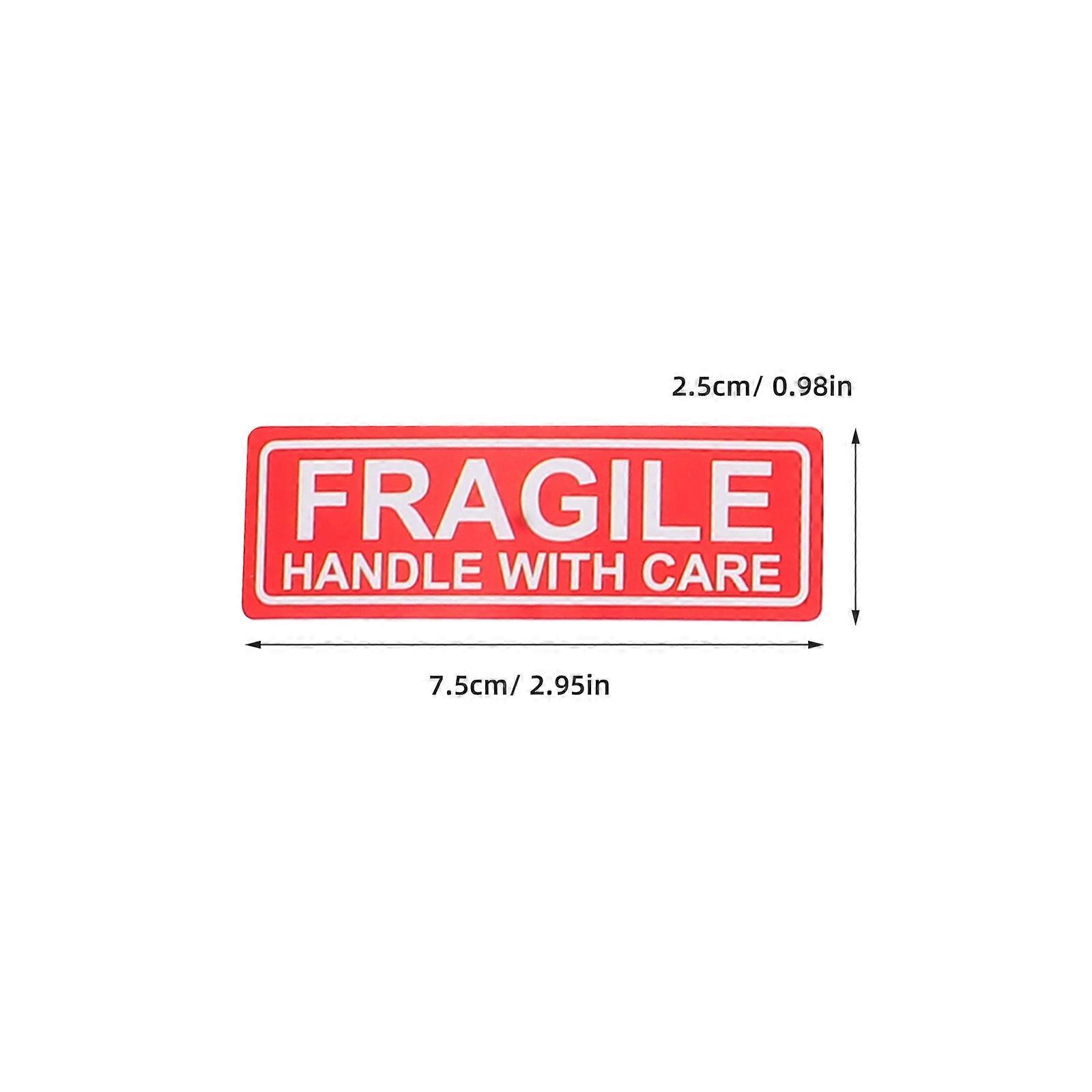 Fragile Sticker Handle with Care Warning Stickers with 10 Rolls Adhesive Labels