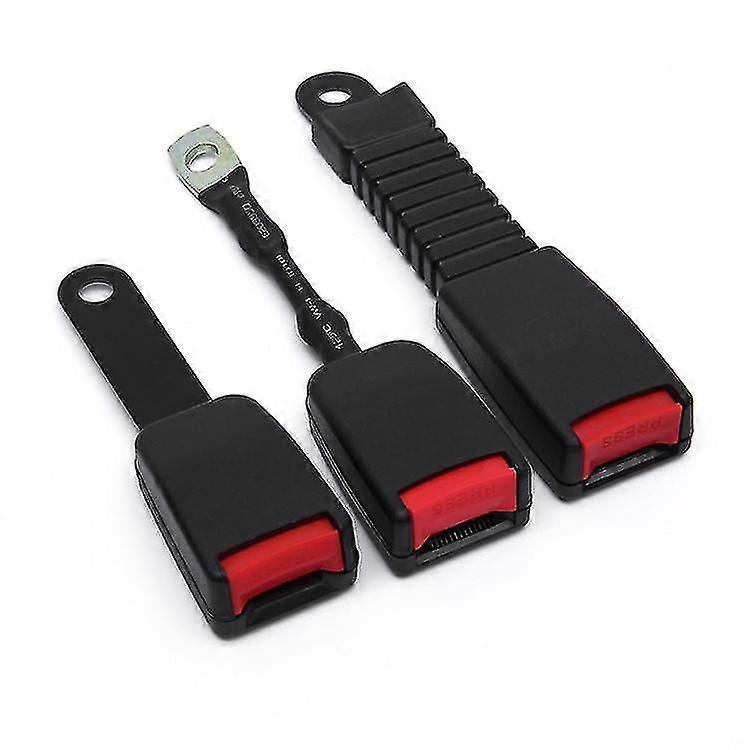 Aleko Car Seat Belt Seat Base: Three-point and Two-point Seat Belt Link Socket, Webbing Lap Belt Slot