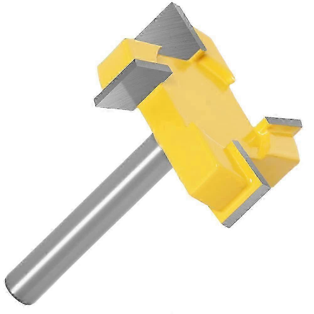 T Type Slotting Cutter Router Bit For Woodworking, 4 Edge, Industrial Grade, Shank 6mm/8mm/12mm