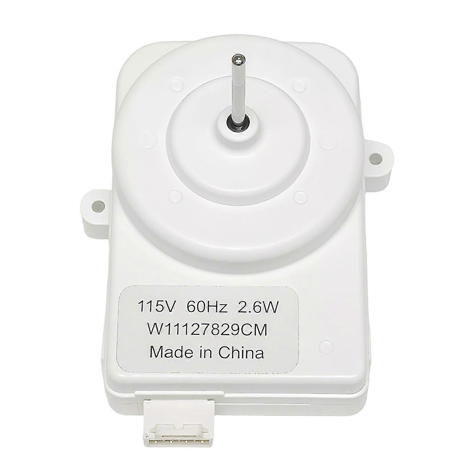 Direct Replacement Refrigerator Condenser Motor Fast Assembly Strong Plastic Texture Fan Component for Refrigerator Multicolor