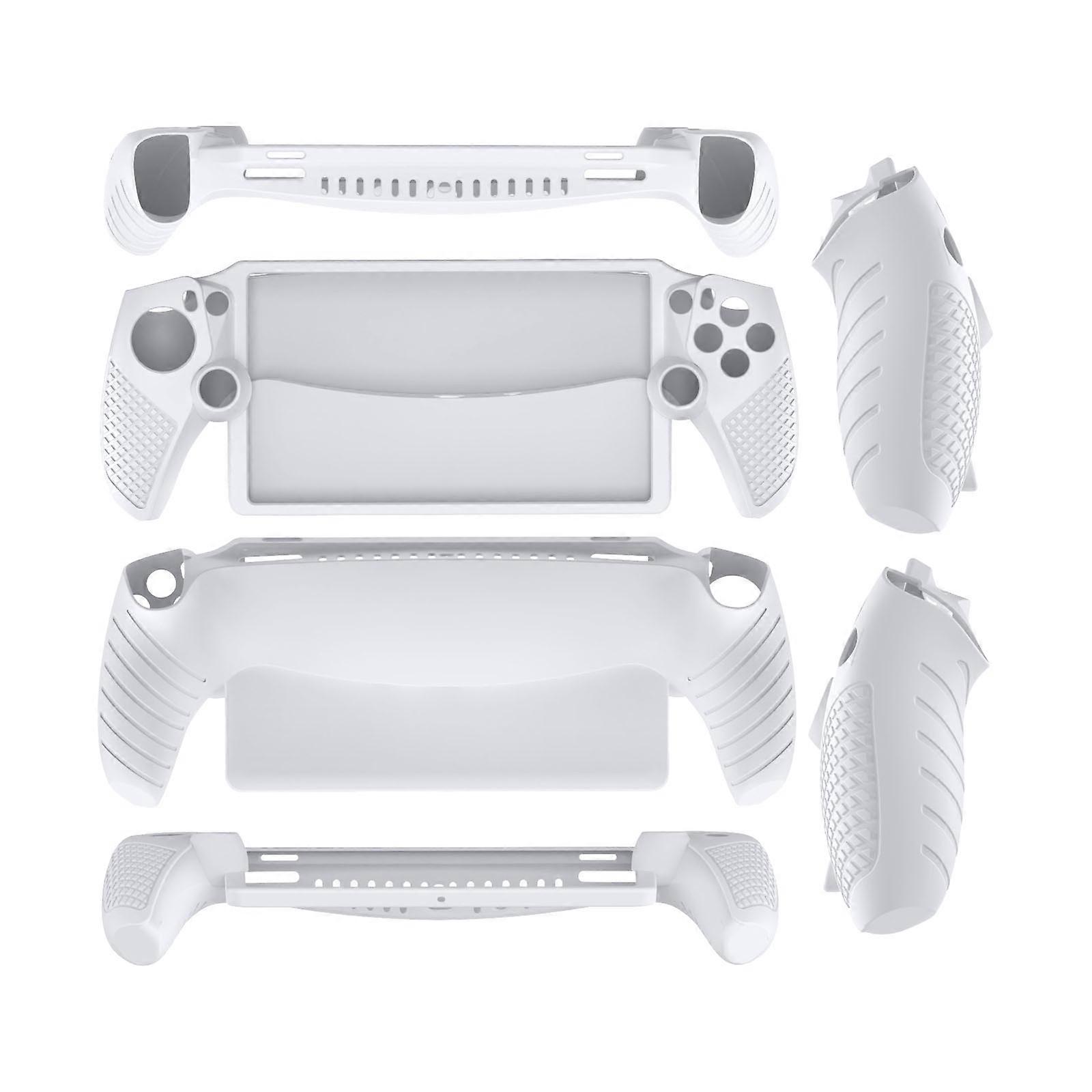 Antiscratch Protective Case Shockproof Housing Gaming Protector Handheld Game Console Cover Comfortable Grip For Portal  White