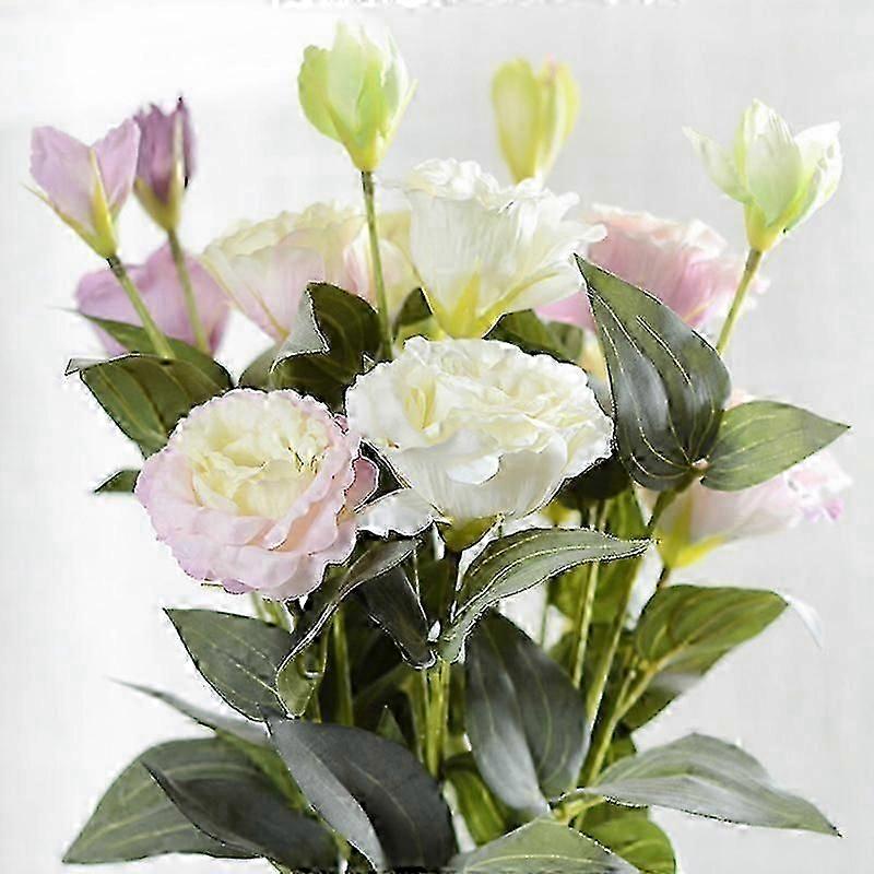Stylish Blooming White Eustoma for Any Occasion