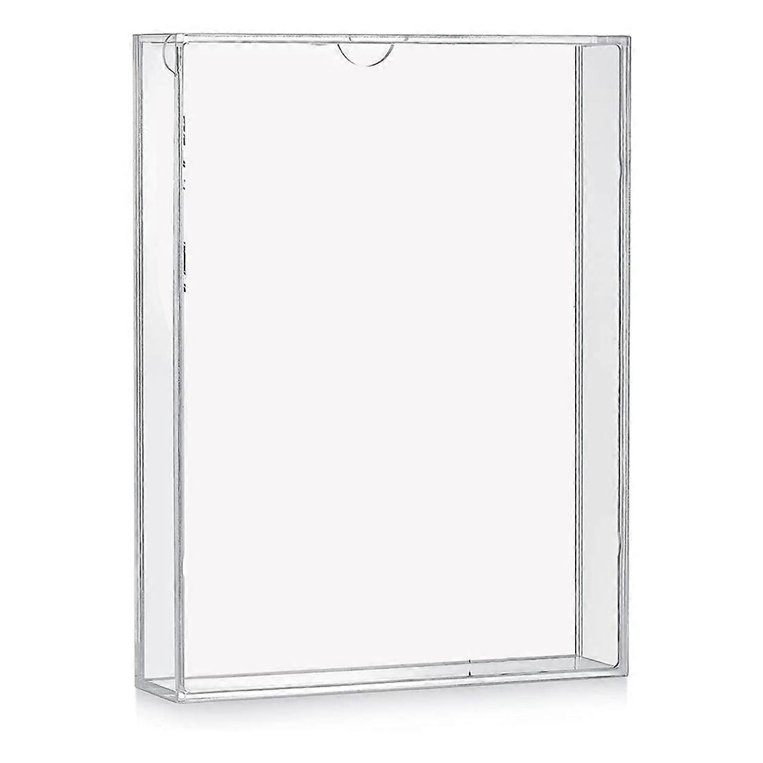 Shadow Box Frame Acrylic Photo Frame DIY Desktop Display Box All Transparent Storage Box