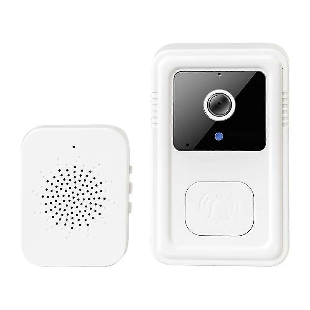 Wireless WiFi Doorbell Camera Video Two-Way Intercom Doorbell White