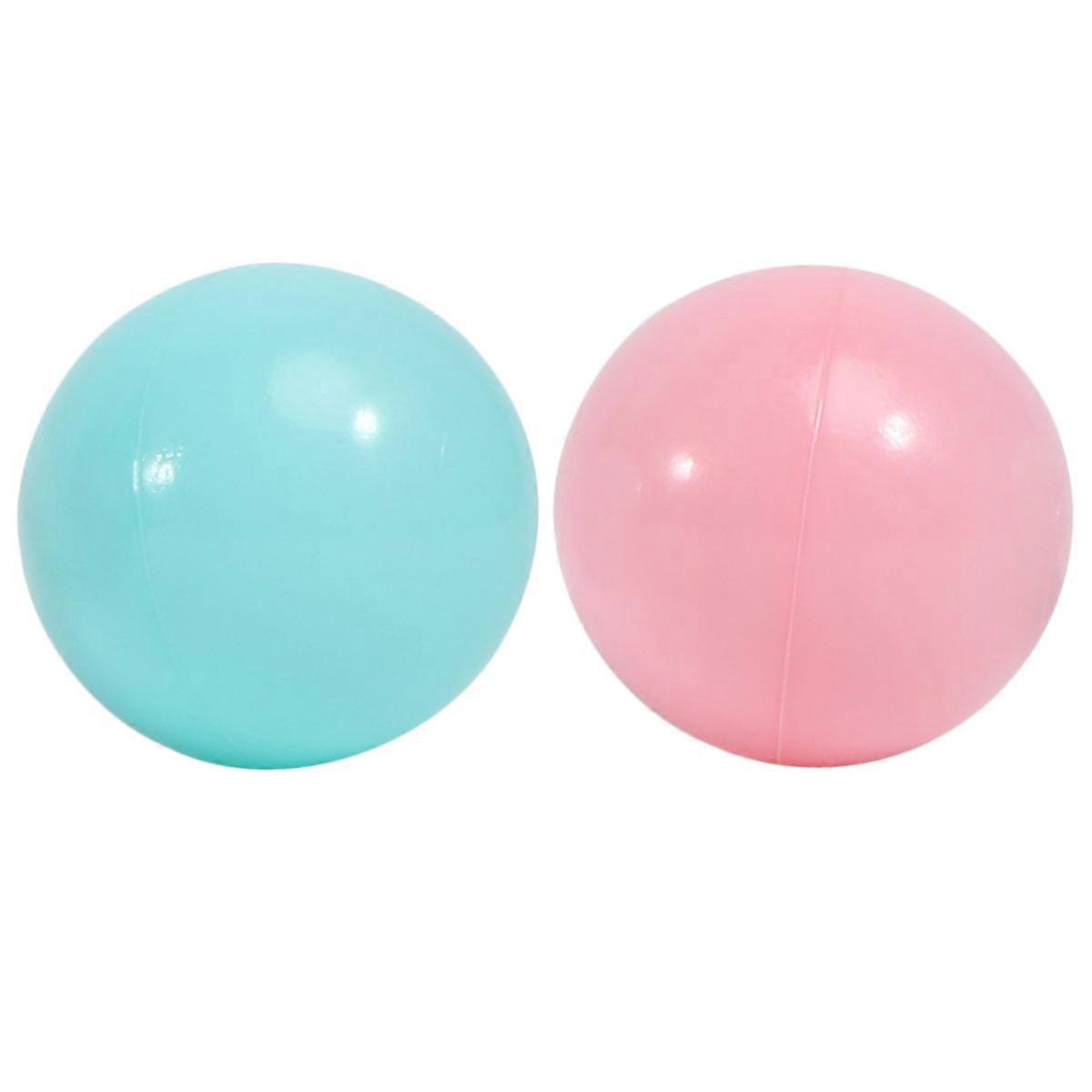 Baby Plastic Balls Ocean Balls for Playing 100Pcs Assorted Colors Set