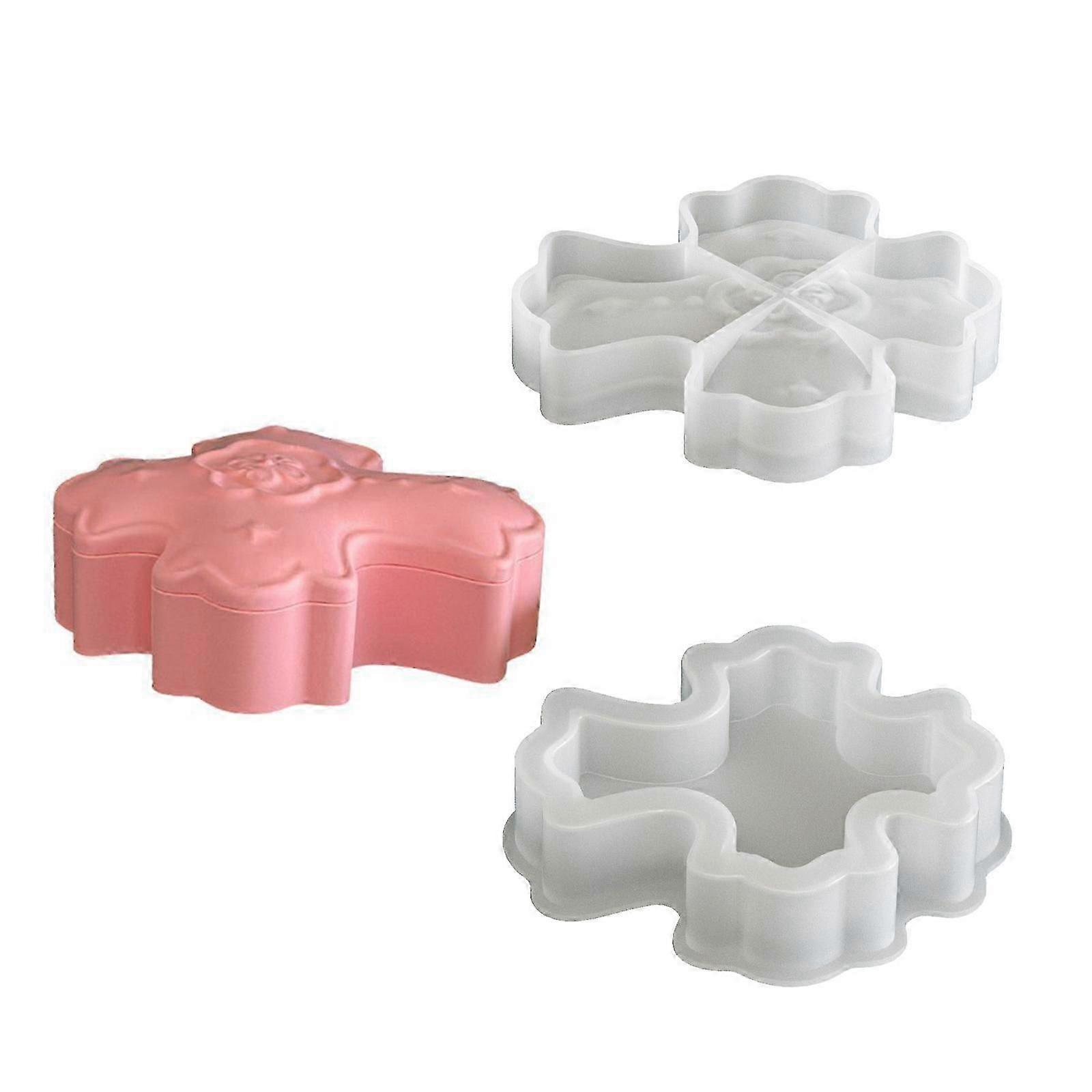 Reusable Silicone Crosses Mould For Resin Art Craft Projects Decorative Candle Containers And Storage Boxes