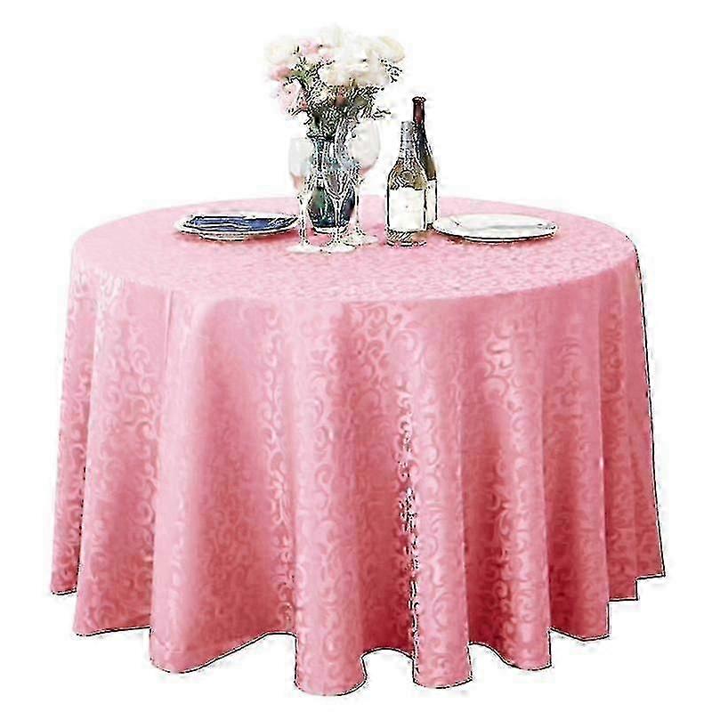 Polyester tablecloth for European kitchens - washable round tear resistant